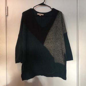 SZ Sm Loft Knit Poncho